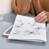 Autocollant décoratif à découpe personnalisée à pa