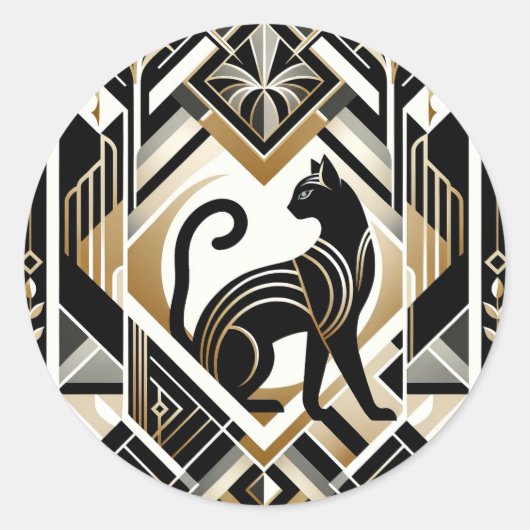 Autocollant décoratif Abstrait moderne (Devant)