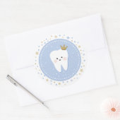 Autocollant décoratif de la première fête des dent (Enveloppe)