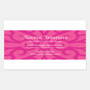 Autocollant décoratif en fer forgé