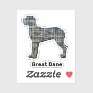 Autocollant découpé en grille jaune et noir pour c