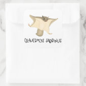Autocollant d'écureuil volant (Sac)
