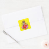 Autocollant Déesse Gayatri (Enveloppe)