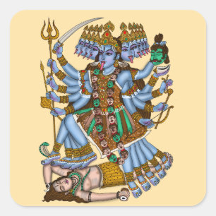 Autocollant Déesse Mahakali