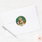 Autocollant déesse Saraswati (Enveloppe)