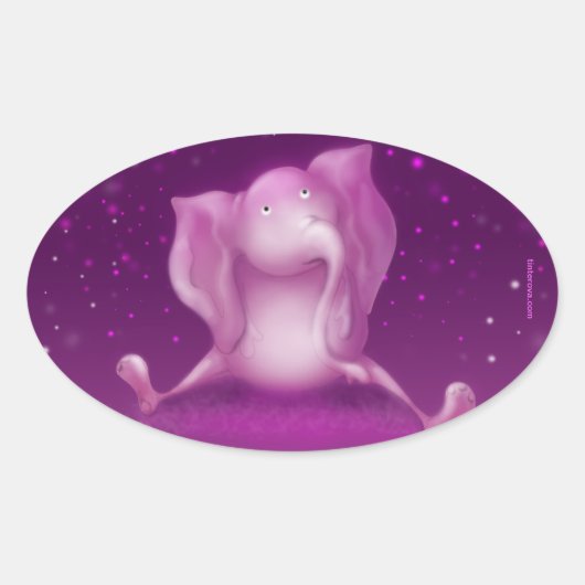 Autocollant d'éléphant de Starshine (Devant)