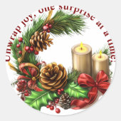 Autocollant d'emballage cadeau (Devant)