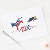 Autocollant démocrate 2020 (Enveloppe)