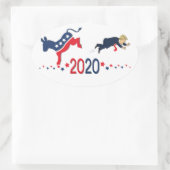 Autocollant démocrate 2020 (Sac)
