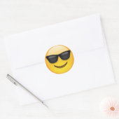 Autocollant d'emoji de lunettes de soleil (Enveloppe)