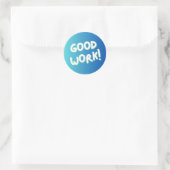Autocollant d'encouragement coloré « Bon Travail ! (Sac)