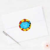 Autocollant d'encouragement Nom des enseignants (Enveloppe)