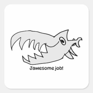 Autocollant d'encouragement pour enfants - Requin