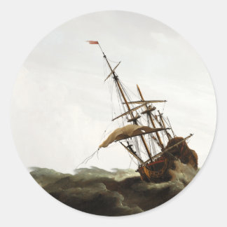Autocollant d'enveloppe de navire nautique Old Mon