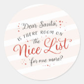 Autocollant d'enveloppe de Noël et étiquettes-cade (Devant)