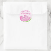 Autocollant d'enveloppe pour le 1er anniversaire P (Sac)