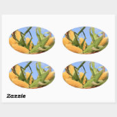 Autocollant d'épi de maïs (Feuille)