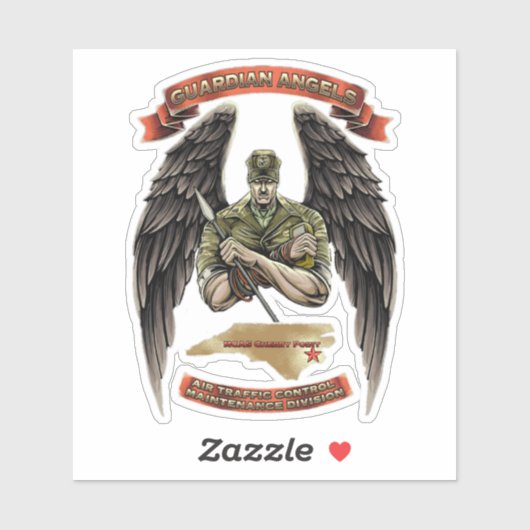 Autocollant des Angels du gardien ATCMD (Feuille)