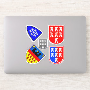 Autocollant des armoiries de Transylvanie