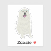 Autocollant des Pyrénées (Feuille)