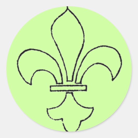 Autocollant des symboles chrétiens (Devant)