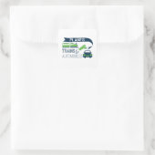 Autocollant des trains et des automobiles (Sac)