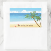 Autocollant Desert Isle (Sac)
