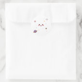 Autocollant d'espace kawaii mignon (Sac)