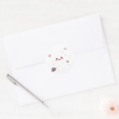 Autocollant d'espace kawaii mignon (Enveloppe)