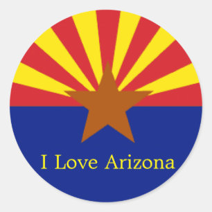 Autocollant d'État de l'Arizona