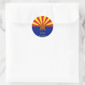 Autocollant d'État de l'Arizona (Sac)