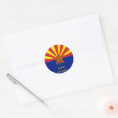 Autocollant d'État de l'Arizona (Enveloppe)