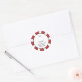 Autocollant d'étiquette de cadeau de biscuits ital (Enveloppe)