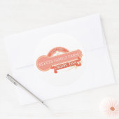 Autocollant d'étiquette de ferme de badge vintage (Enveloppe)