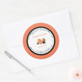 Autocollant d'étiquette de jus de pamplemousse bio (Enveloppe)