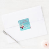 Autocollant d'étiquette de nom de cadeau de Noël S (Enveloppe)