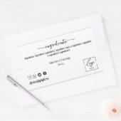 Autocollant d'étiquette de produit d'ingrédient de (Enveloppe)