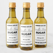 Autocollant d'étiquette moderne d'extrait de vanil (Bouteilles)