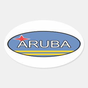 Autocollant d'euro d'Aruba