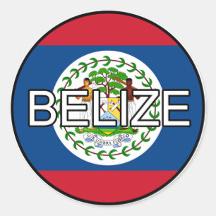 Autocollant d'euro de Belize
