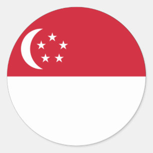 Autocollant d'euro de Singapour