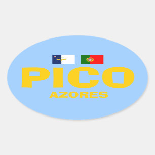Autocollant d'Européen-style de Pico* Açores