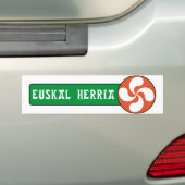 Autocollant d'Euskal Herria (En voiture)
