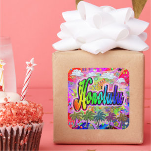 Autocollant d'Express Honolulu Vista