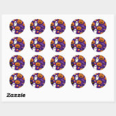 Autocollant d'Halloween (Feuille)