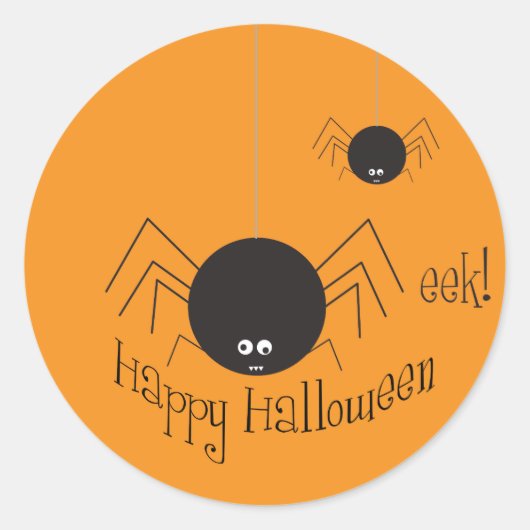 Autocollant d'Halloween (Devant)