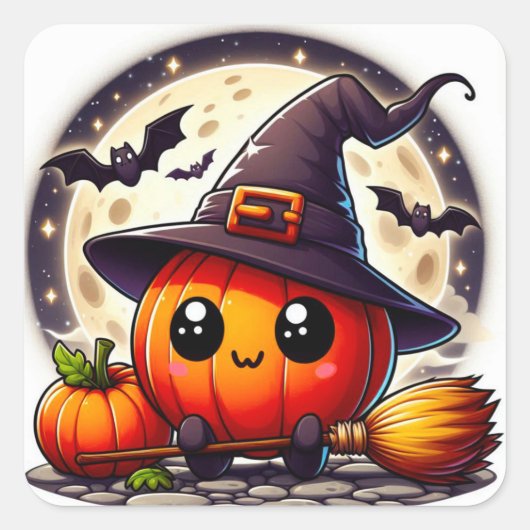 Autocollant d'Halloween (Devant)