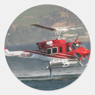 autocollant d'hélicoptère