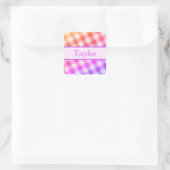 Autocollant Diagonal Arc-en-ciel 3 (Sac)