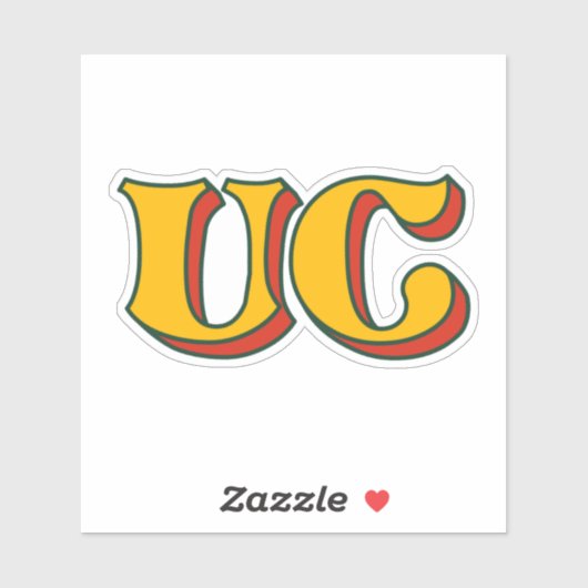 Autocollant d'icône UC (Feuille)